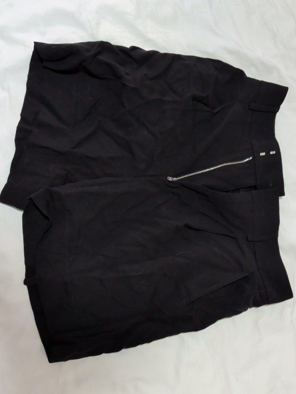 Everlane Black Tencel Shorts Size 2
